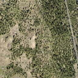 Satellite view of Creek at Qualchan Golf Course