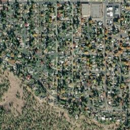 Spokane County map(satellite map)