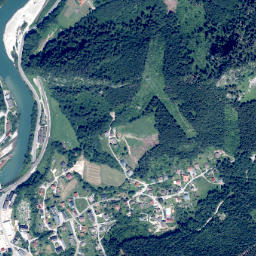 Hieflau map(satellite map)