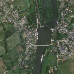 Grez-Neuville map(satellite map)