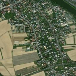 Huningue map(satellite map)