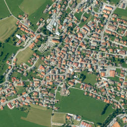 Wertach map(satellite map)