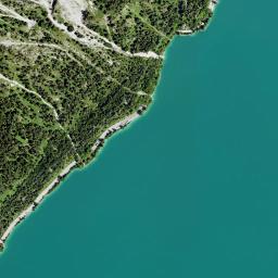 Satellite view of Walchensee – Galerie