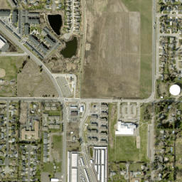 5800-5848 S Palouse Hwy Spokane WA High Resolution Satellite Map