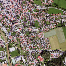 Oberammergau map(satellite map)