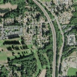Erlands Point-Kitsap Lake map(satellite map)