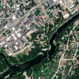 Leavenworth map(satellite map)