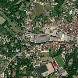 Selongey map(satellite map)