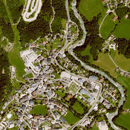 Lofer map(satellite map)