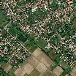 Perbál map(satellite map)