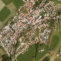Scheidegg map(satellite map)
