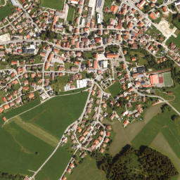 Weiler-Simmerberg map(satellite map)