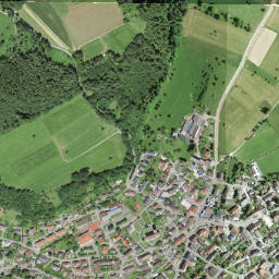 Hohentengen map(satellite map)