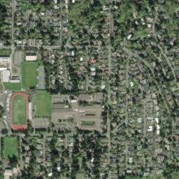 Mercer Island map(satellite map)