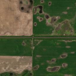 7702-7748 11th St NE Grace City ND High Resolution Satellite Map