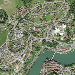 Laufenburg map(satellite map)