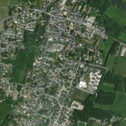 Villevêque map(satellite map)