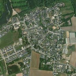 Corzé map(satellite map)