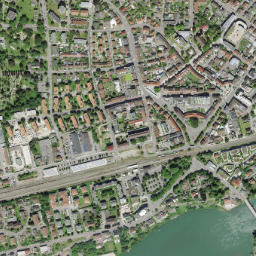 Rheinfelden map(satellite map)