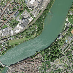 Rheinfelden map(satellite map)