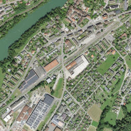 Laufenburg map(satellite map)