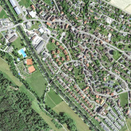 Glattfelden map(satellite map)