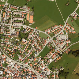 Oberstaufen map(satellite map)