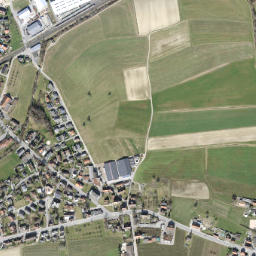 Erlen map(satellite map)