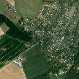 Nouzilly map(satellite map)