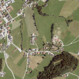 Schwoich map(satellite map)