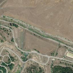 Satellite view of The Bunker Hill smelter