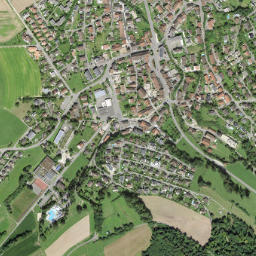 Endingen map(satellite map)