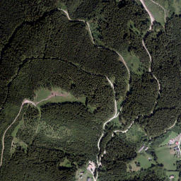 Eisenerz map(satellite map)