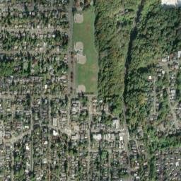 6958-7398 Highland Park Way SW, Seattle High Resolution Satellite Map