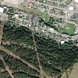 Kellogg, ID, USA High Resolution Satellite Map