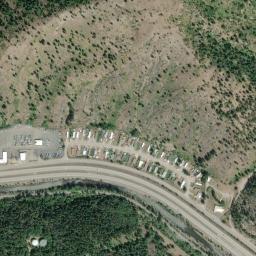 Satellite view of Shoshone Country Club