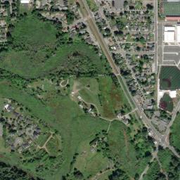 Satellite view of Mount Si Golf Course