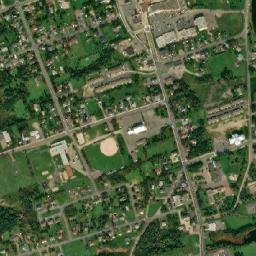 Tracadie-Sheila map(satellite map)