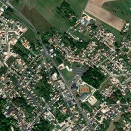 Cour-Cheverny map(satellite map)