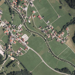 Schattwald map(satellite map)