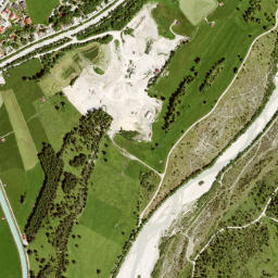 Wallgau map(satellite map)