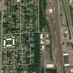 5488-5492 Daffodil Avenue, Virginia, MN  High Resolution Satellite Map