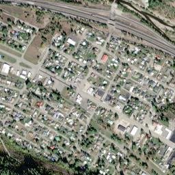 Osburn map(satellite map)