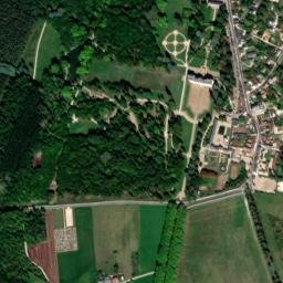 Cheverny map(satellite map)