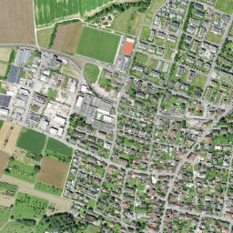 Ettingen map(satellite map)