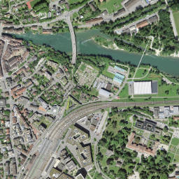 Brugg map(satellite map)