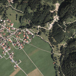 Nesselwängle map(satellite map)