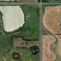 819-899 5th Street Northeast McClusky ND High Resolution Satellite Map