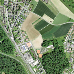 Hofstetten map(satellite map)