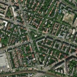 Budapest XI. kerület map(satellite map)